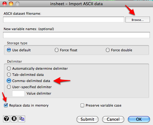 insheet-Import-ASCII-data